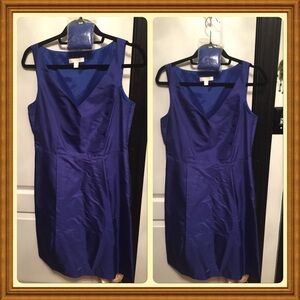 Royal blue‎ dress, worn  once
